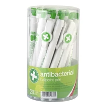 Golyóstoll ICO Olimpia 007 antibakteriális 20 darabos