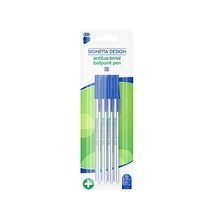 Golyóstoll ICO Signetta antibakteriális 4 darabos