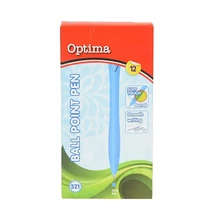 Golyóstoll OPTIMA nyomógombos 521 v.kék