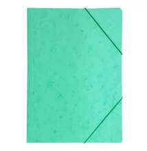 Gumis mappa A/4 prespán világoszöld 345 g