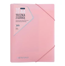 Gumis mappa ASTRA PP pasztelline A/4 vegyes színekben