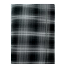 Gumis mappa DONAU A/4 karton kockás fekete