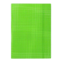 Gumis mappa DONAU A/4 karton kockás zöld
