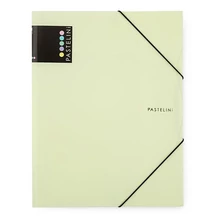 Gumis mappa PASTELINI PP A/4 sárga