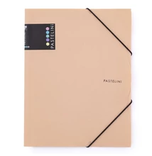 Gumis mappa PASTELINI PP A/4 barack