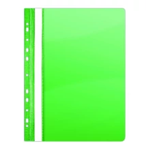 Gyorsfűző DONAU A/4 műanyag lefűzhető zöld