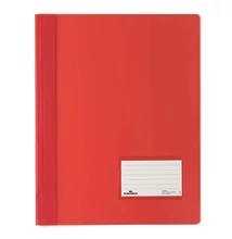Gyorsfűző DURABLE Duralux A/4 széles erős piros