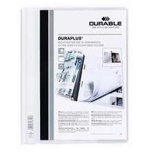 Gyorsfűző DURABLE Duraplus A/4 széles panorámás fehér