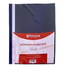 Gyorsfűző FORTUNA műanyag sötétkék 25 darabos