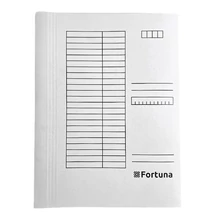 Gyorsfűző FORTUNA papír fehér