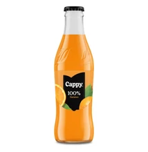 Gyümölcslé CAPPY Narancs 100% üveges 0,25L DRS