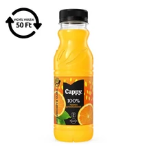 Gyümölcslé CAPPY Narancs gyümölcshússal 100%-os 0,33L DRS
