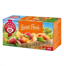 Gyümölcstea TEEKANNE World of Fruit Sweet Peach őszibarack 20 filter/doboz