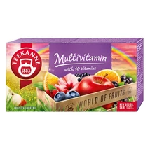 Gyümölcstea TEEKANNE World of Fruits multivitamin 25 filter/doboz