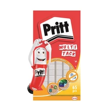 Gyurmaragasztó HENKEL Pritt Multi Tack fehér 65 kocka/csomag