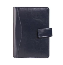 Gyűrűs kalendárium SATURNUS L231 sárga lapos kék műbőr 2026.