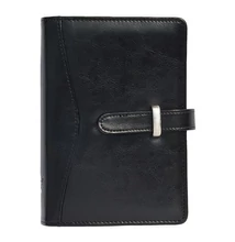 Gyűrűs kalendárium SATURNUS L437 fehér lapos fekete műbőr 2026.