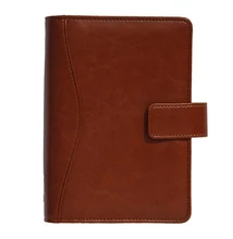 Gyűrűs kalendárium SATURNUS M231 sárga lapos antik barna műbőr 2026.