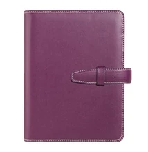 Gyűrűs kalendárium SATURNUS S228 sárga lapos lila műbőr 2026.