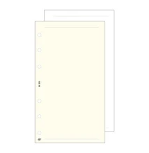 Gyűrűs kalendárium betét SATURNUS S325 sima jegyzetlap sárga lapos