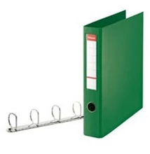 Gyűrűskönyv ESSELTE Jumbo Vivida A/4 58 mm 4 gyűrű PP zöld