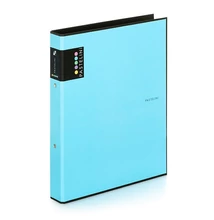 Gyűrűskönyv PASTELINI A/4 2 gyűrű PP 40 mm kék