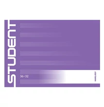 Hangjegyfüzet ICO Student 32 lapos 36-32 fekvő