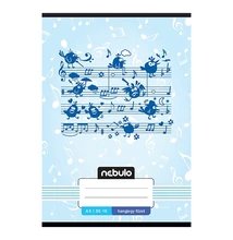 Hangjegyfüzet NEBULO A/5 16 lapos 36-16 Mix 16 darabos
