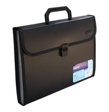 Irattartó táska EAGLE 12 részes harmónikás fekete