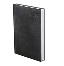 Határidőnapló TOPTIMER Traditional T021 A/5 napi fehér lapos fekete 2026.