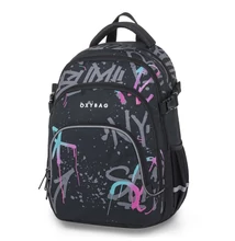 Hátizsák OXY Scooler Grafiti Pink