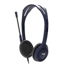 Headset vezetékes LOGITECH School Jack Sztereo OEM kék
