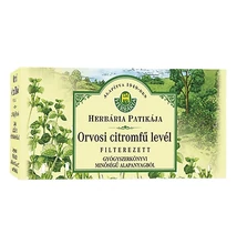 Herbatea HERBÁRIA orvosi citromfű levél 25x1 g