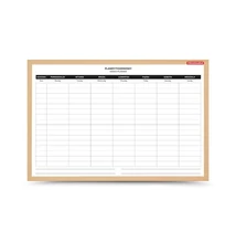 Heti tervezőtábla MEMOBE mágneses 40x60 cm