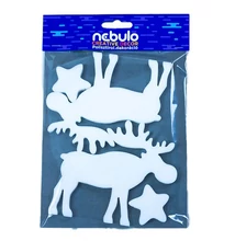 Hungarocell dekoráció NEBULO rénszarvas 4 darabos