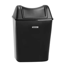 Intim hulladékgyűjtő KATRIN 8L műanyag fekete
