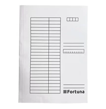 Iratgyűjtő FORTUNA pólyás fehér