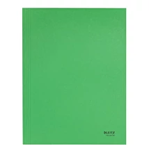 Iratgyűjtő LEITZ Recycle  A/4 3 pólyás karton zöld