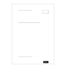 Iratgyűjtő OPTIMA A/4 90 g fehér