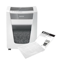 Iratmegsemmisítő LEITZ IQ Office Pro mikrokonfetti P5+ 5 lap fehér