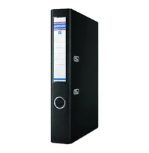 Iratrendező DONAU Szivárvány A/4 50 mm PP/karton fekete