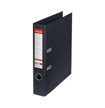 Iratrendező ESSELTE No.1 A/4 50 mm CO2 semleges környezetbarát fekete