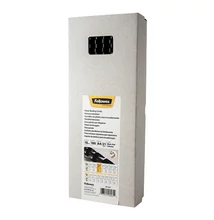 Iratspirál műanyag FELLOWES 10mm fekete műanyag spirál 41-55 lap