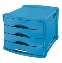 Irattartó ESSELTE Europost 4 fiókos kék