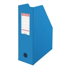 Irattartó papucs ESSELTE 100 mm karton összehajtható kék