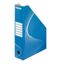 Irattartó papucs ESSELTE 80 mm karton összehajtható kék