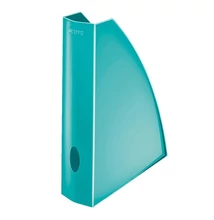 Irattartó papucs LEITZ Wow 60 mm műanyag metálfényű jégkék