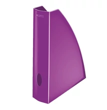 Irattartó papucs LEITZ Wow 60 mm műanyag metálfényű lila