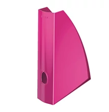 Irattartó papucs LEITZ Wow 60 mm műanyag metálfényű rózsaszín