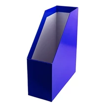 Irattartó papucs 90 mm karton fóliás kék